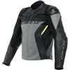 Dainese Giacca Moto in Pelle Dainese RACING 4 Charcoal Grigio Nero