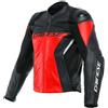 Dainese Giacca Moto in Pelle Dainese RACING 4 Lava Rosso Nero