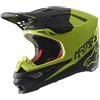 Alpinestars Casco Moto Cross Enduro Alpinestars SUPERTECH S-M8 ECHO Nero