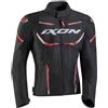 Ixon Giubbotto Moto Estiva Ixon STRIKER AIR WP Nero Rosso Bianco