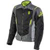 Oj Atmosfere Giacca Moto Tessuto Traforata OJ STREAM MAN Nero Grigio Scur