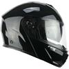 Cgm Casco Moto Modulare CGM 569a C-MAX MONO Nero Lucido