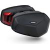 Shad Borse Laterali Hard Shell Moto in ABS Shad E48SR per Telaiet