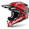 Airoh Casco Moto Cross Enduro Airoh AVIATOR ACE AMAZE Rosso Lucido