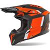 Airoh Casco Moto Cross Enduro Airoh AVIATOR 3 GLORY Arancio Opaco