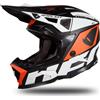 Ufo Casco Moto Cross Enduro Ufo ECHUS Nero Arancio Bianco Opaco