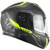 Cgm Casco Moto Modulare P/J CGM 569a C-MAX CITY Nero Giallo Fluo
