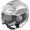 Nolan Casco Moto Jet Nolan N30-4 T UNCHARTED 021 Bianco Metal