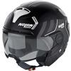 Nolan Casco Moto Jet Nolan N30-4 T PARKOUR 024 Nero Opaco Bianco