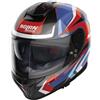 Nolan Casco Moto Integrale Nolan N80-8 RUMBLE N-Com 062 Nero Rosso