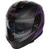 Nolan Casco Moto Integrale Nolan N80-8 KOSMOS N-Com 066 Nero Opaco