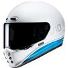 Hjc Casco Moto Integrale Hjc V10 TAMI MC2 Bianco Azzurro