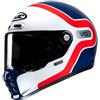 Hjc Casco Moto Integrale Hjc V10 GRAPE MC21 Bianco Blu Rosso