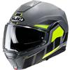 Hjc Casco Moto Modulare P/J Hjc i100 BEIS MC3HSF Grigio Giallo F