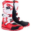 Alpinestars Stivali Moto Cross Enduro Alpinestars TECH T Bianco Rosso vi