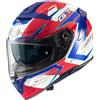Premier Casco Moto Integrale Premier DEVIL EV13 Bianco Blu Rosso