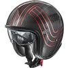 Premier Casco Moto Jet in Carbonio Premier VINTAGE PLATINUM ED. CARB