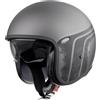 Premier Casco Moto Jet Premier VINTAGE BTR 17 BM Grigio Opaco