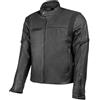 Hevik Giubbotto Moto Custom In Pelle Hevik MUSTANG LIGHT Nero