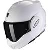 Scorpion Casco Moto Modulare P/J Scorpion EXO-TECH EVO SOLID Bianco