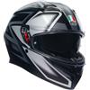 Agv Casco Moto Integrale Agv K3 COMPOUND Opaco Nero Grigio