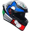 Agv Casco Moto Integrale Agv K1 S BANG Opaco Italy Blu