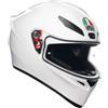 Agv Casco Moto Integrale Agv K1 S Bianco