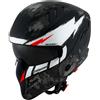 Suomy Casco Moto Jet Suomy ARMOR HI VOLT Nero Opaco Bianco