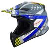 Suomy Casco moto Cross Enduro Suomy X-WING JETFIGHTER Blu Opaco
