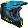 Just1 Casco Moto Cross Enduro Just1 J22 Frontier Giallo Fluo Blu C