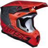 Just1 Casco Moto Cross Enduro Just1 J22-f Dynamo Nero Rosso