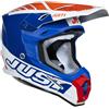 Just1 Casco Moto Cross Enduro Just1 J22-f Dynamo Blu Rosso Bianco