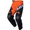 Just1 Pantaloni Moto Cross Enduro Just1 J-FORCE Hexa Arancio Nero