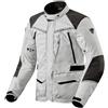 Rev'it Giacca Moto Touring Rev'it VOLTIAC 3 H2O Argento Nero