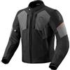 Rev'it Giubbotto Moto Tessuto Rev'it CATALYST H2O Nero Grigio