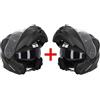 Acerbis KIT RISPARMIO - Coppia Caschi Modulari Doppia Visiera Acerbi