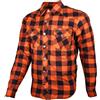 Gms Camicia Giacca Moto Casual GMS JAGUAR Nero Arancio