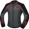 Ixs Giubbotto Moto in Tessuto iXS SO DYNAMIC Grigio Nero Rosso