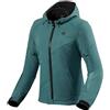 Rev'it Giubbotto Moto Donna Rev'it Afterburn H2O Ladies Verde Scuro