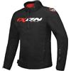 Ixon Giubbotto Moto Ixon FIERCE Nero Bianco Rosso