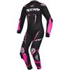 Ixon Tuta Moto Intera Donna Ixon VORTEX 3 LADY Nero Rosa Bianco