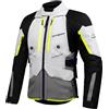 Ixon Giacca Moto Touring Ixon VIDAR Grigio Nero Giallo Vivo