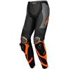 Ixon Pantalone Moto in Pelle Ixon VORTEX 3 PT Nero Antracite Aran