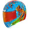 Icon Casco Moto Integrale Icon AIRFORM Dino Fury Blu