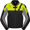 Spidi Giubbotto Moto in Pelle Spidi DP PROGRESSIVE HYBR Nero Giall