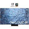 Samsung TV Neo QLED 8K 75 pollici QE75QN900CTXZT Smart TV Wi-Fi Mini LED Processore Neural Quantum 8K Ultra sottile Dolby Atmos Titan Black 2023