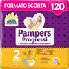Pampers Progressi Mini, 120 Pannolini, Taglia 2 (3-6 Kg)