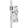 SOTECH Serratura per Porta BKS Serratura per WC Classe 1 Entrata 55 mm Frontale 20 mm DIN a Sinistra Distanza 78 mm Serratura per bagno Serratura da infilare per Porte da Bagno