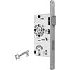 SOTECH Serratura per Porta BKS Serratura a Cilindro Classe 1 Entrata 55 mm Frontale 20 mm DIN Distanza Destra 72 mm Serratura da Infilare a Cilindro