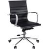 CAPALDO Poltrona Da Ufficio Direzionale Moderna Grigia Con Braccioli HW61982GR